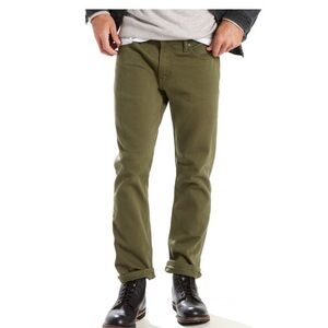 NWT Levi's 511 Skinny Olive Green 30 x 30
